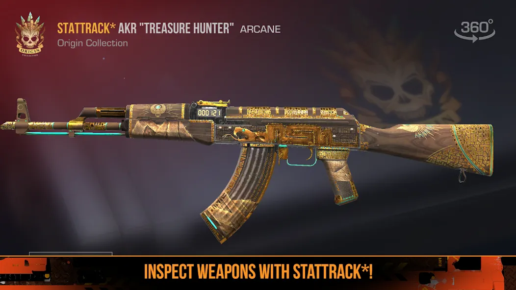 Case Opener: Skins Simulator [МОД: Много монет, Открытые уровни и Мега MOD] Screenshot 3
