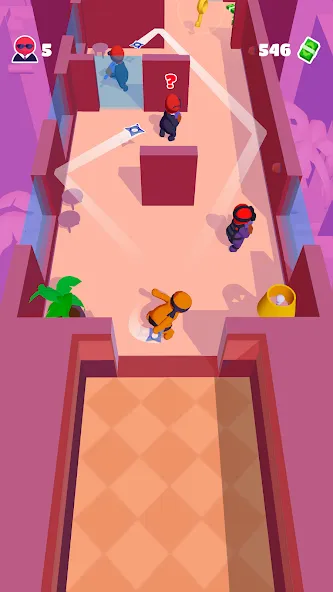 Stealth Master: Assassin Ninja (Стил Мастер) [МОД: Бесконечные деньги, Монеты и Мега MOD] Screenshot 1