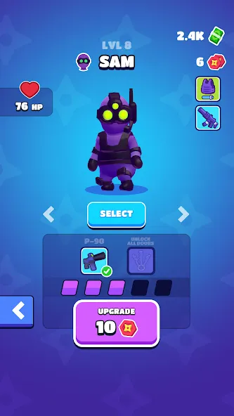 Stealth Master: Assassin Ninja (Стил Мастер) [МОД: Бесконечные деньги, Монеты и Мега MOD] Screenshot 2