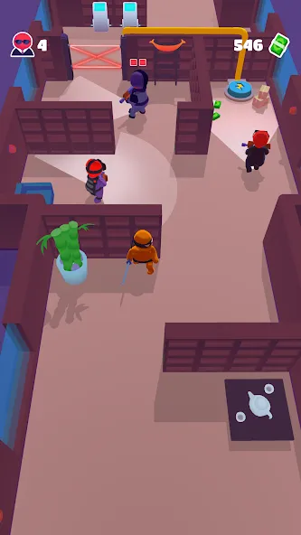 Stealth Master: Assassin Ninja (Стил Мастер) [МОД: Бесконечные деньги, Монеты и Мега MOD] Screenshot 4