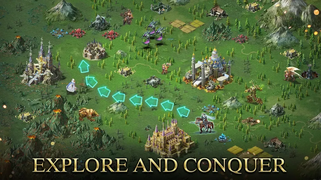 War and Magic: Kingdom Reborn (Война и магия) [МОД: Много денег, Монет и Все открыто] Screenshot 2