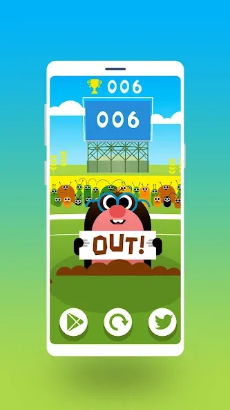 Cric Game - Doodle Cricket (Крик Гейм) [МОД: Много монет, Открытые уровни и Мега MOD] Screenshot 5