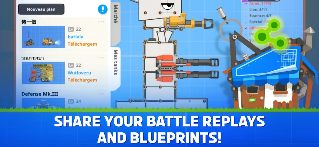 Super Tank Rumble [МОД: Меню, Бесконечные монеты и Открытые уровни] Screenshot 5