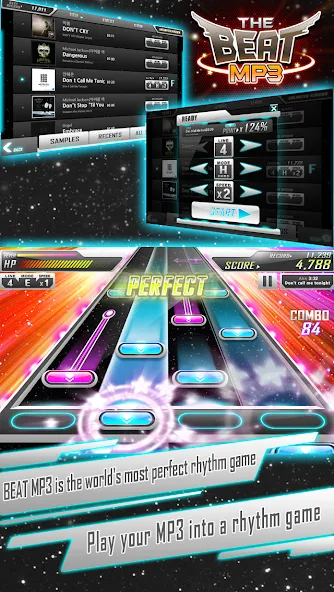 BEAT MP3 - Rhythm Game (БИТ МП3) [МОД: Много монет, Открытые уровни и Мега MOD] Screenshot 1