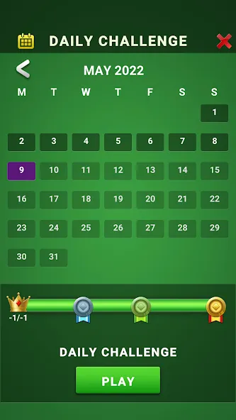 Solitaire: Classic Card Game [МОД: Много монет, Открытые уровни и Мега MOD] Screenshot 2