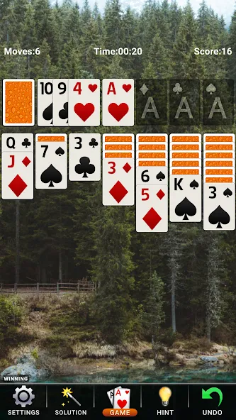 Solitaire: Classic Card Game [МОД: Много монет, Открытые уровни и Мега MOD] Screenshot 4