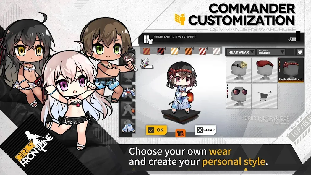 Girls' Frontline [МОД: Меню, Бесконечные монеты и Открытые уровни] Screenshot 3
