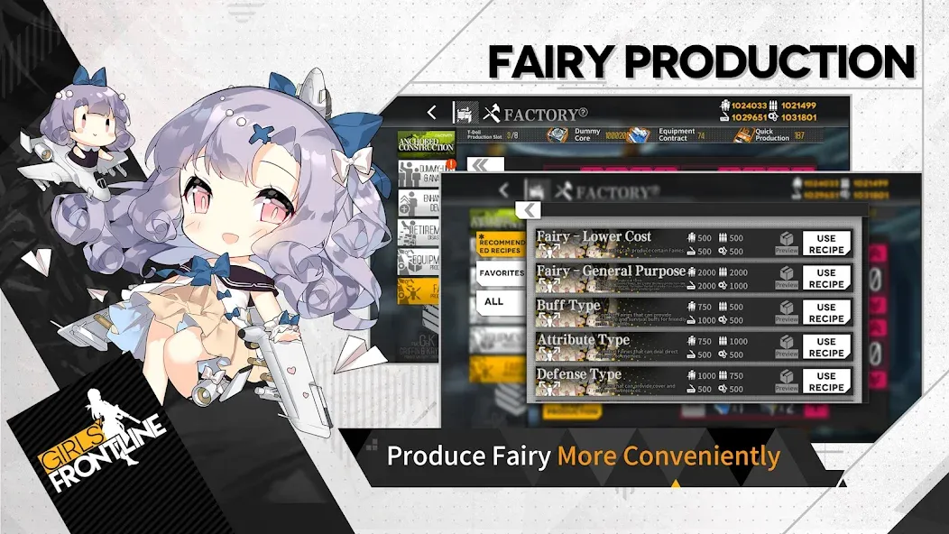 Girls' Frontline [МОД: Меню, Бесконечные монеты и Открытые уровни] Screenshot 4