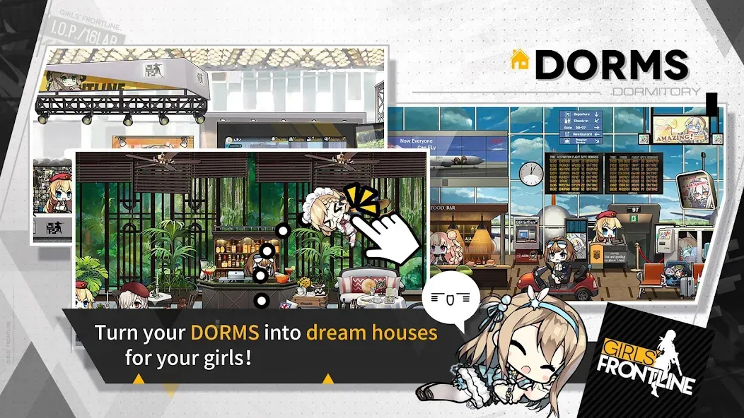 Girls' Frontline [МОД: Меню, Бесконечные монеты и Открытые уровни] Screenshot 5