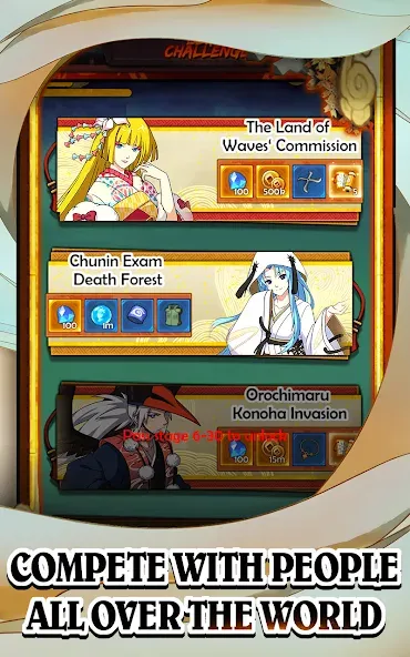 Ultimate Ninja AFK (Ултимейт Ниндзя АФК) [МОД: Бесконечные деньги, Монеты и Мега MOD] Screenshot 4