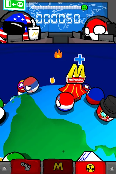 Polandball: Not Safe For World (Поландбол) [МОД: Меню, Бесконечные монеты и Открытые уровни] Screenshot 3