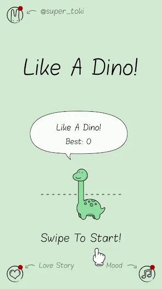 Like A Dino! [МОД: Деньги, Монеты и Меню MOD] Screenshot 1