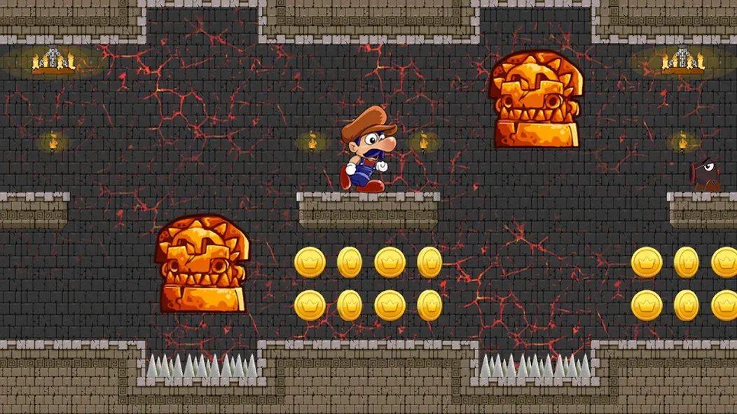 Super Bino Go:Adventure Jungle (Супер Бино Го) [МОД: Бесконечные деньги, Монеты и Мега MOD] Screenshot 5