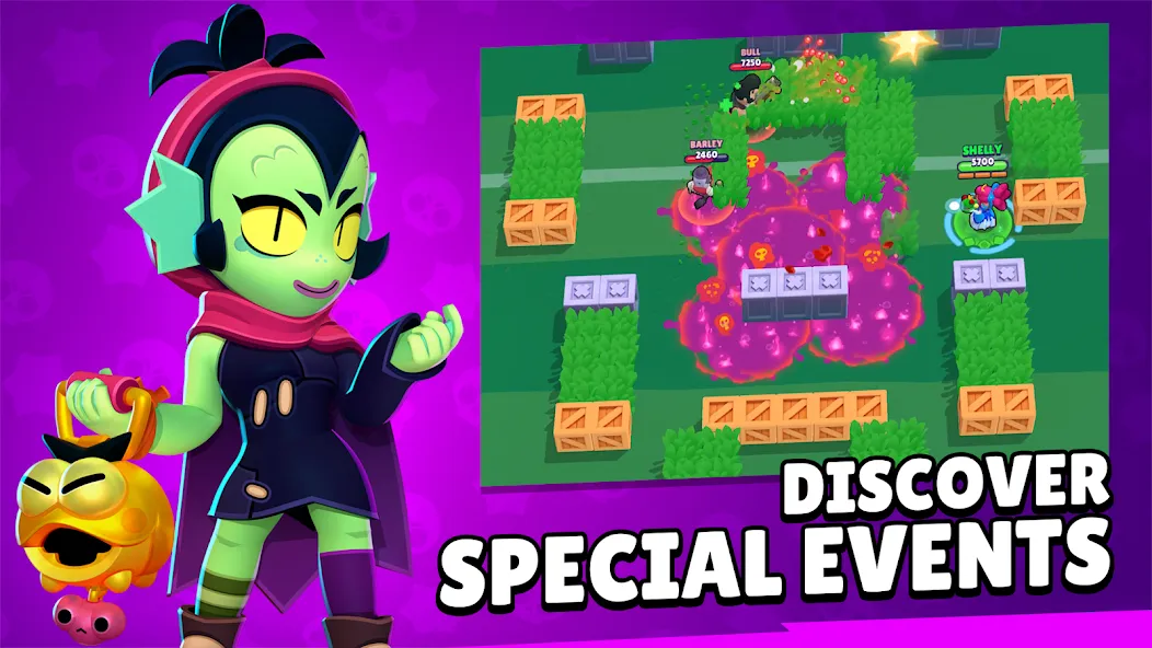 Brawl Stars (Брол Старс) [МОД: Много монет, Открытые уровни и Мега MOD] Screenshot 4