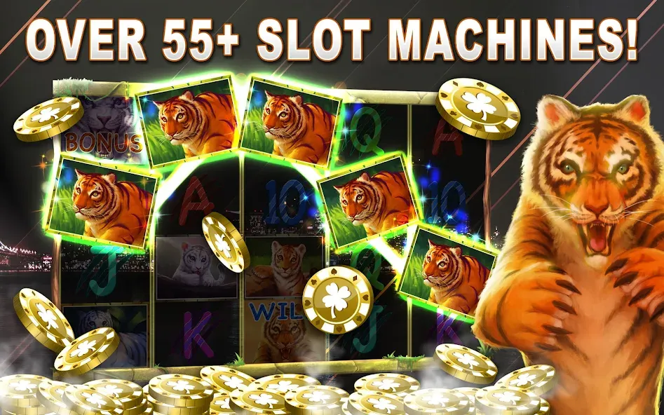 VIP Deluxe Slots Games Offline [МОД: Бесконечные деньги, Монеты и Мега MOD] Screenshot 4
