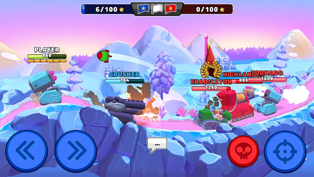Hills of Steel 2 (Хиллз оф Стил 2) [МОД: Все открыто, Дополнительные деньги и Меню MOD] Screenshot 3