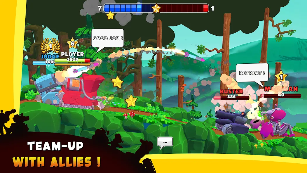 Hills of Steel 2 (Хиллз оф Стил 2) [МОД: Все открыто, Дополнительные деньги и Меню MOD] Screenshot 5