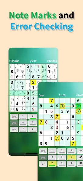 Sudoku offline (Судоку оффлайн) [МОД: Бесконечные деньги, Монеты и Мега MOD] Screenshot 4