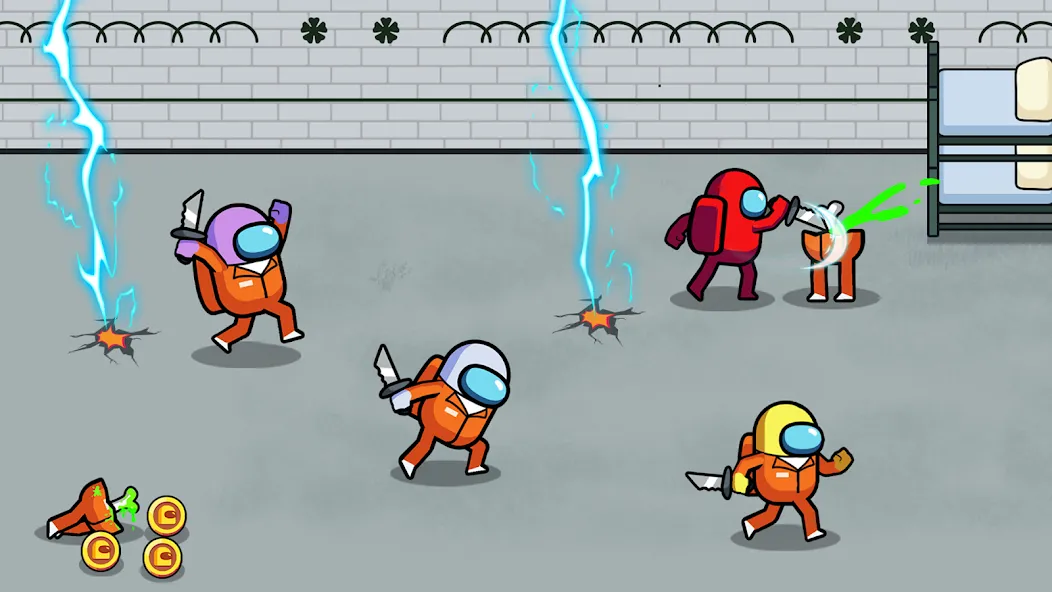 Survival 456 But It's Impostor [МОД: Много денег, Монет и Все открыто] Screenshot 5