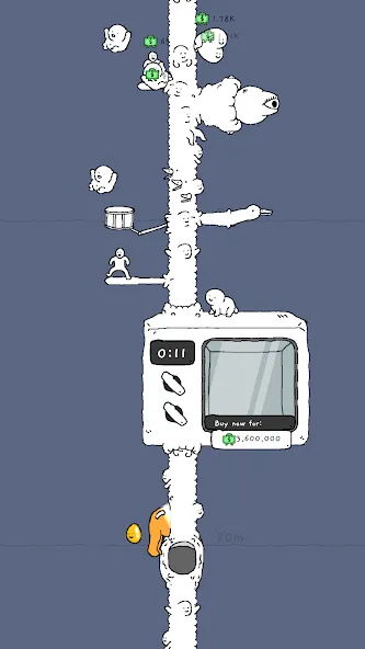 Tingus Goose - Weird Idle Game (Тингус Гус) [МОД: Бесконечные деньги, Монеты и Мега MOD] Screenshot 4