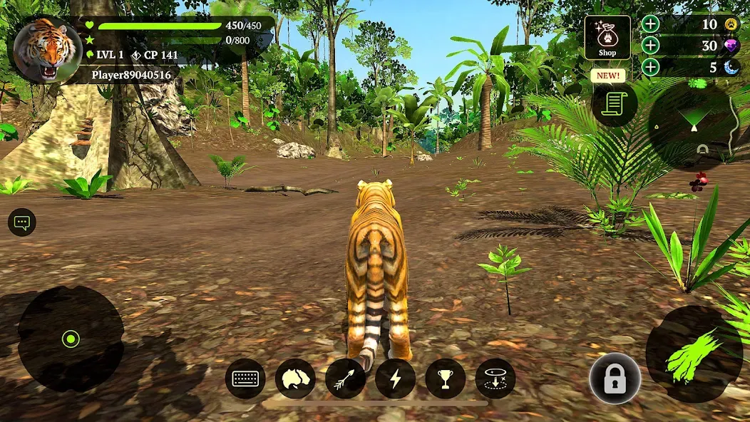 The Tiger (Зе Тигер) [МОД: Деньги, Монеты и Меню MOD] Screenshot 1
