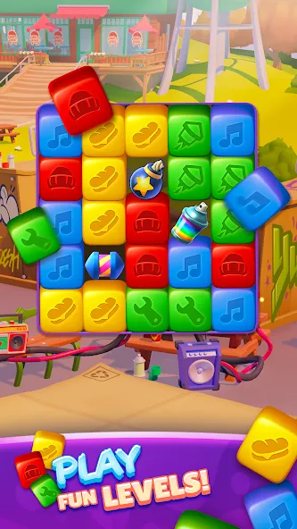 Subway Surfers Blast (Сабвей Серферс Бласт) [МОД: Все открыто, Дополнительные деньги и Меню MOD] Screenshot 2