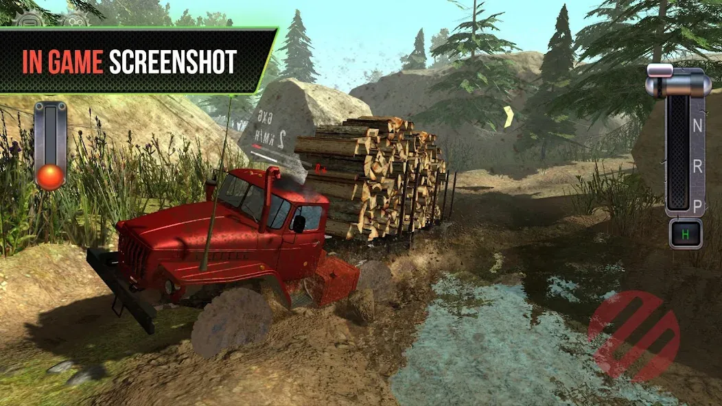 Truck Simulator OffRoad 4 [МОД: Меню, Бесконечные монеты и Открытые уровни] Screenshot 2