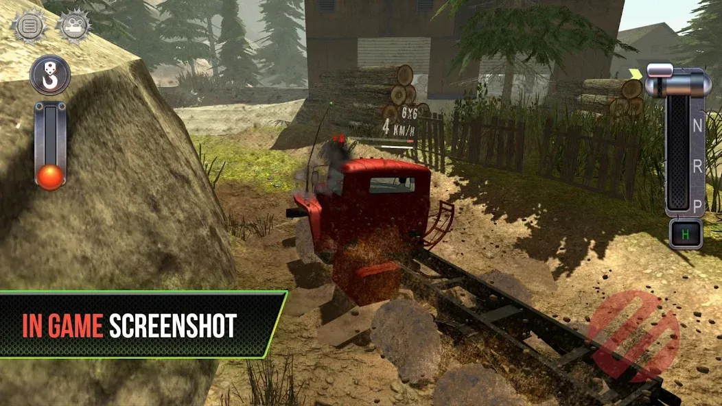 Truck Simulator OffRoad 4 [МОД: Меню, Бесконечные монеты и Открытые уровни] Screenshot 5