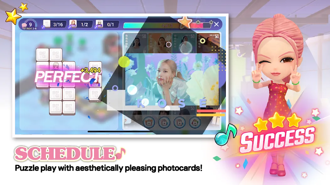 BLACKPINK THE GAME (БЛЭКПИНК ЗЕ ГЕЙМ) [МОД: Много денег, Монет и Все открыто] Screenshot 4