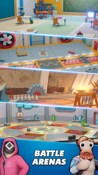 Gang Battle Party: Animals 3D [МОД: Меню, Бесконечные монеты и Открытые уровни] Screenshot 5