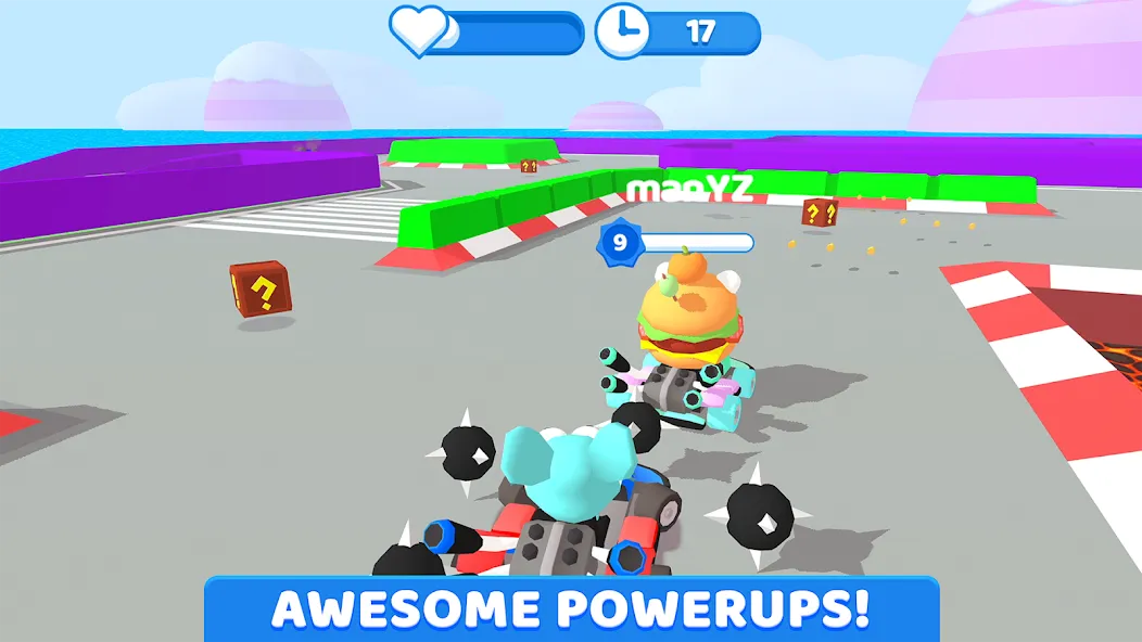 SmashKarts.io [МОД: Меню, Бесконечные монеты и Открытые уровни] Screenshot 2