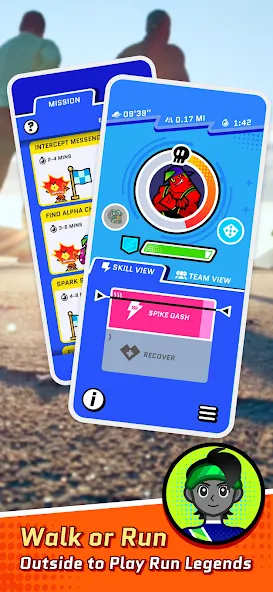 Run Legends: Make fitness fun! (Ран легенды) [МОД: Много денег, Монет и Все открыто] Screenshot 1