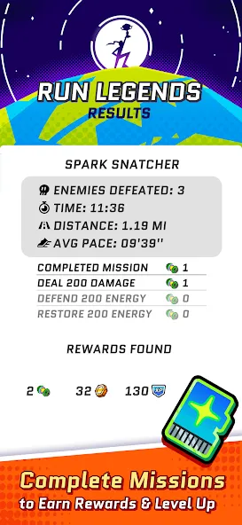 Run Legends: Make fitness fun! (Ран легенды) [МОД: Много денег, Монет и Все открыто] Screenshot 3