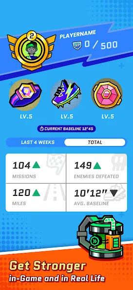 Run Legends: Make fitness fun! (Ран легенды) [МОД: Много денег, Монет и Все открыто] Screenshot 4