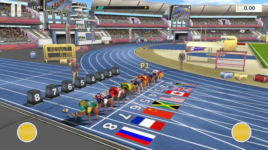 Athletics 3: Summer Sports (Атлетика 3) [МОД: Много денег, Монет и Все открыто] Screenshot 1