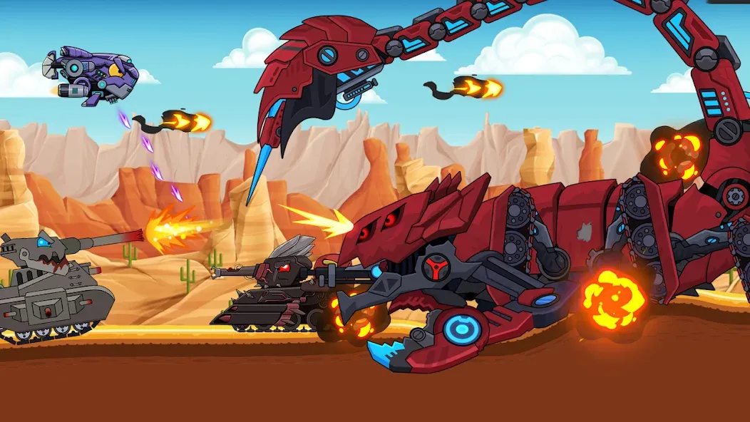 Tank Combat: War Battle (Танковый бой) [МОД: Бесконечные деньги, Монеты и Мега MOD] Screenshot 1