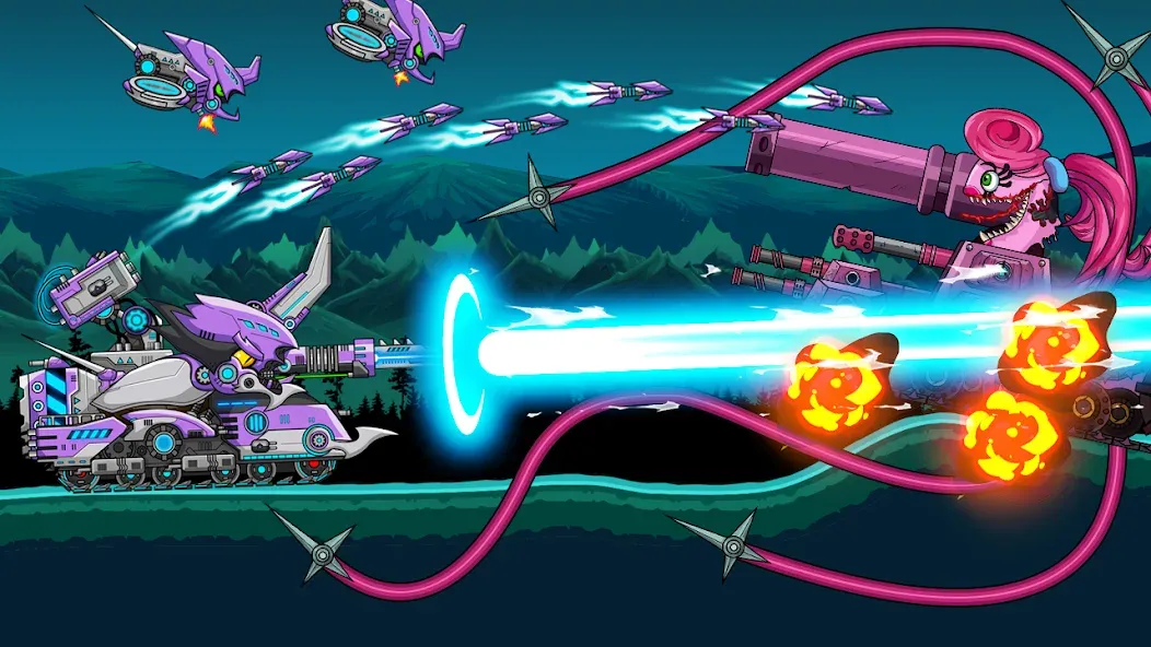 Tank Combat: War Battle (Танковый бой) [МОД: Бесконечные деньги, Монеты и Мега MOD] Screenshot 2