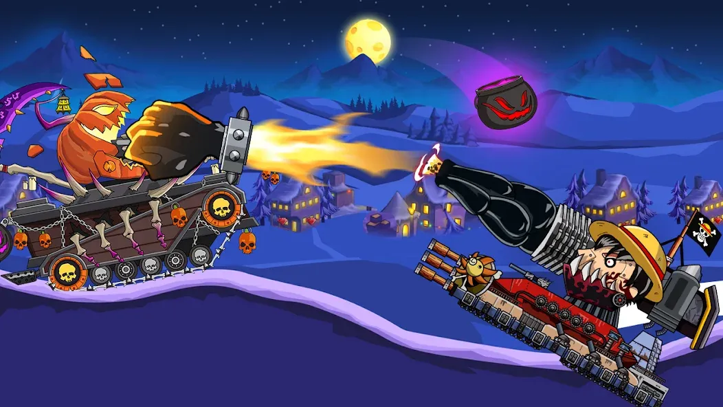 Tank Combat: War Battle (Танковый бой) [МОД: Бесконечные деньги, Монеты и Мега MOD] Screenshot 3