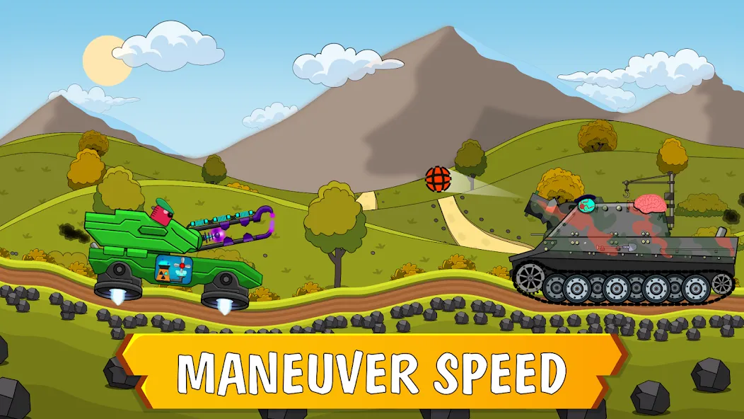 TankCraft – War Tank Battles (ТанкКрафт) [МОД: Меню, Бесконечные монеты и Открытые уровни] Screenshot 4
