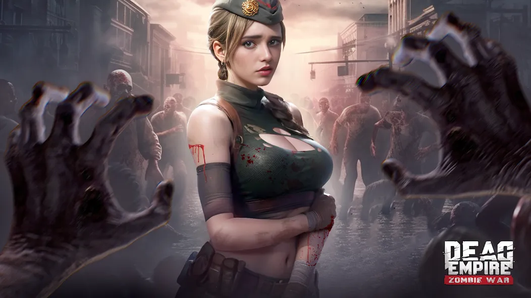 Dead Empire: Zombie War (Дед Эмпайр) [МОД: Много монет, Открытые уровни и Мега MOD] Screenshot 1