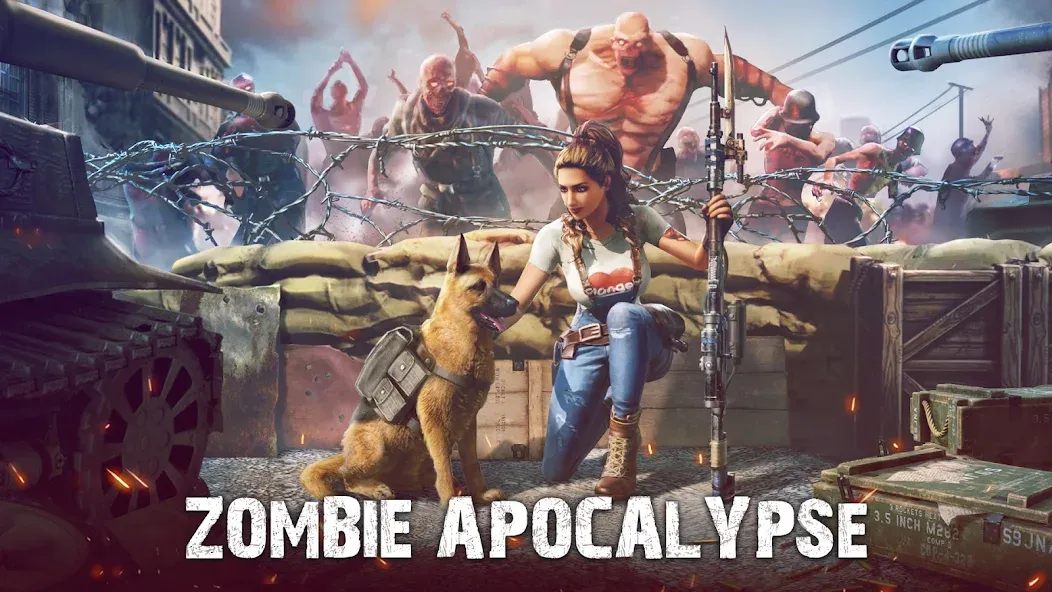 Dead Empire: Zombie War (Дед Эмпайр) [МОД: Много монет, Открытые уровни и Мега MOD] Screenshot 2