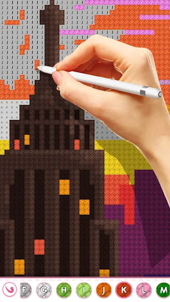 Cross Stitch Masters [МОД: Много денег, Монет и Все открыто] Screenshot 4
