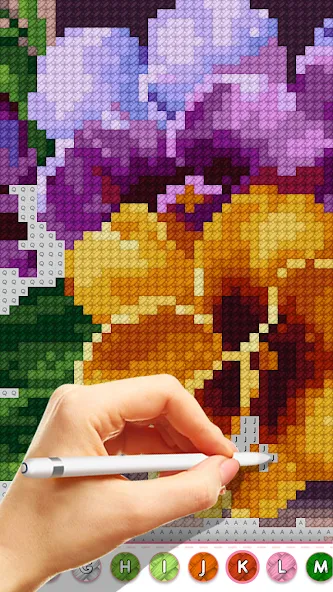 Cross Stitch Masters [МОД: Много денег, Монет и Все открыто] Screenshot 5
