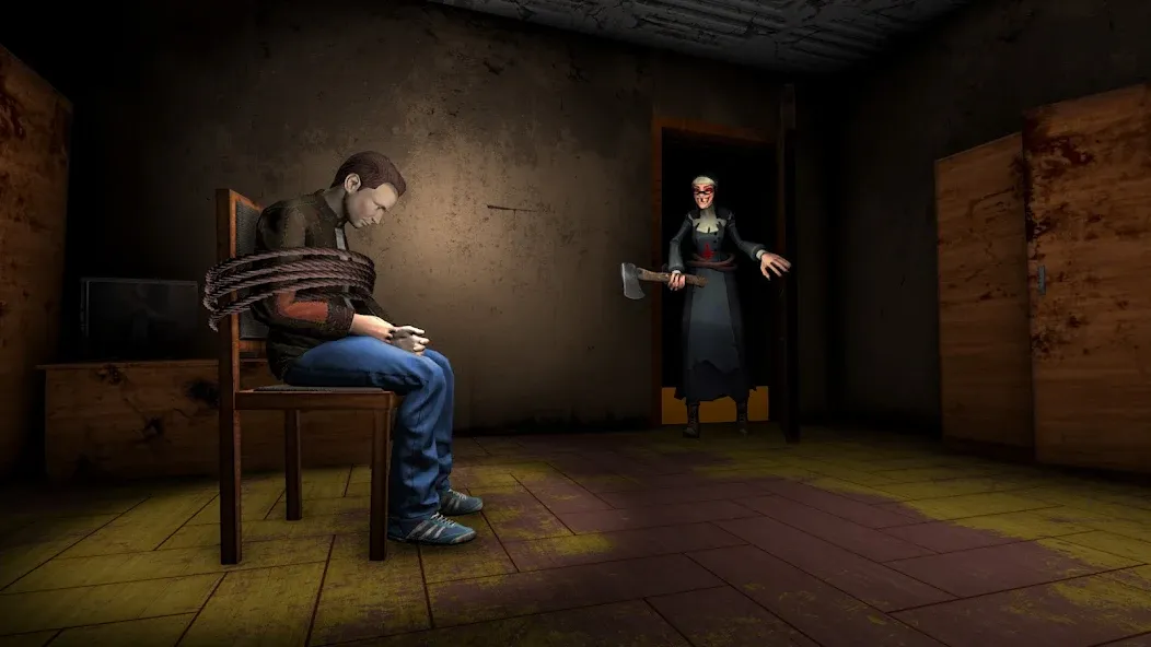 Scary Nun Horror School Escape [МОД: Меню, Бесконечные монеты и Открытые уровни] Screenshot 3