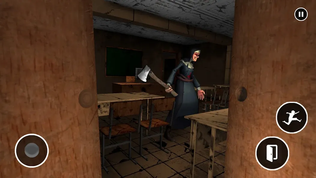 Scary Nun Horror School Escape [МОД: Меню, Бесконечные монеты и Открытые уровни] Screenshot 5