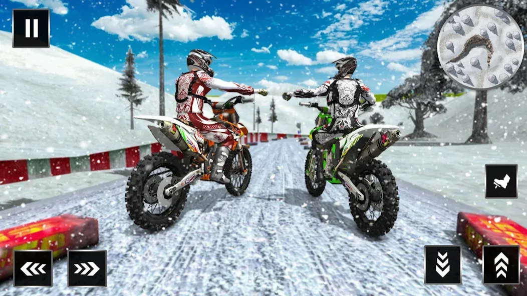 Motocross Dirt Bike Champions (Мотокросс Чемпионы Грязевых Мотоциклов) [МОД: Бесконечные деньги, Монеты и Мега MOD] Screenshot 2
