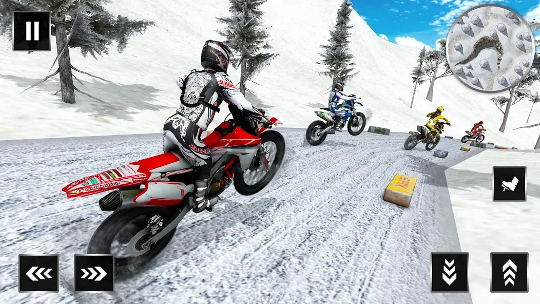 Motocross Dirt Bike Champions (Мотокросс Чемпионы Грязевых Мотоциклов) [МОД: Бесконечные деньги, Монеты и Мега MOD] Screenshot 3
