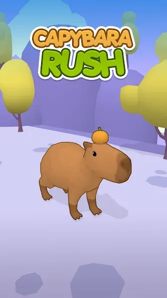 Capybara Rush (Капибара Раш) [МОД: Бесконечные деньги, Монеты и Мега MOD] Screenshot 1