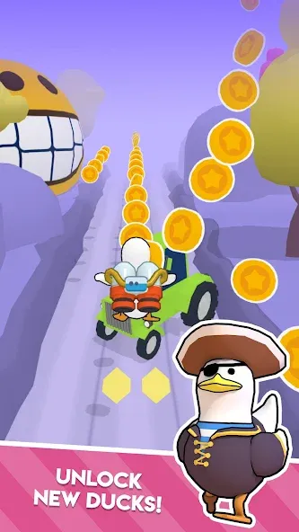 Duck On The Run (Дак он зе Ран) [МОД: Деньги, Монеты и Меню MOD] Screenshot 4