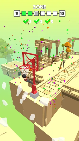 Flip Dunk (Флип Данк) [МОД: Много денег, Монет и Все открыто] Screenshot 2